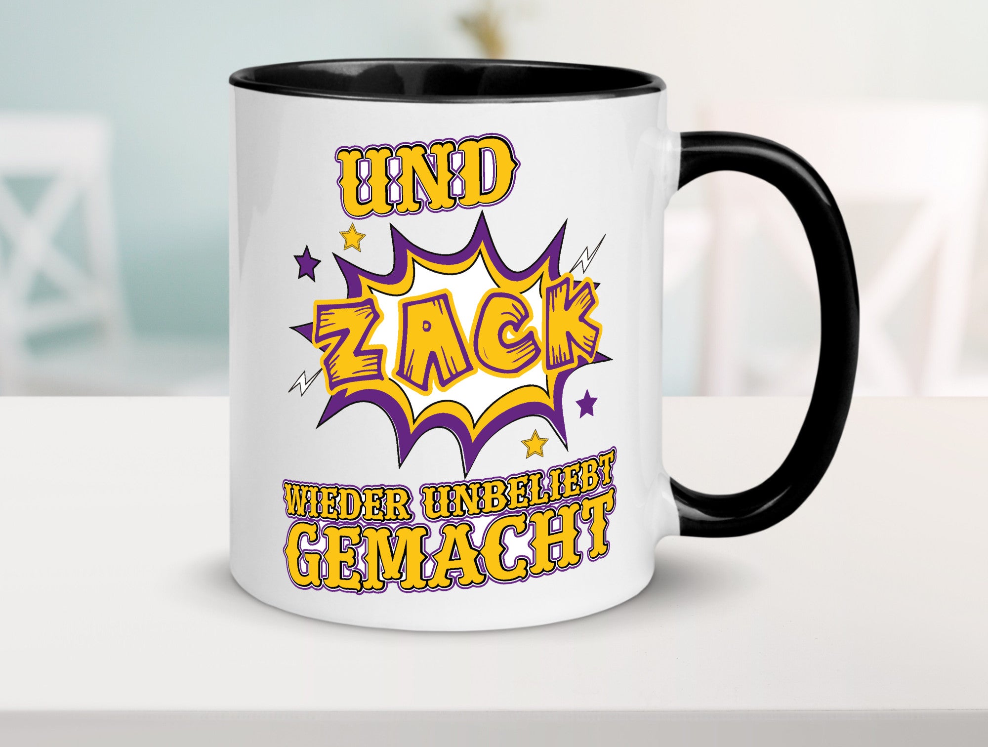 Wieder unbeliebt gemacht Geschenk Humor Geschenkidee lustiger Spruch Tasse