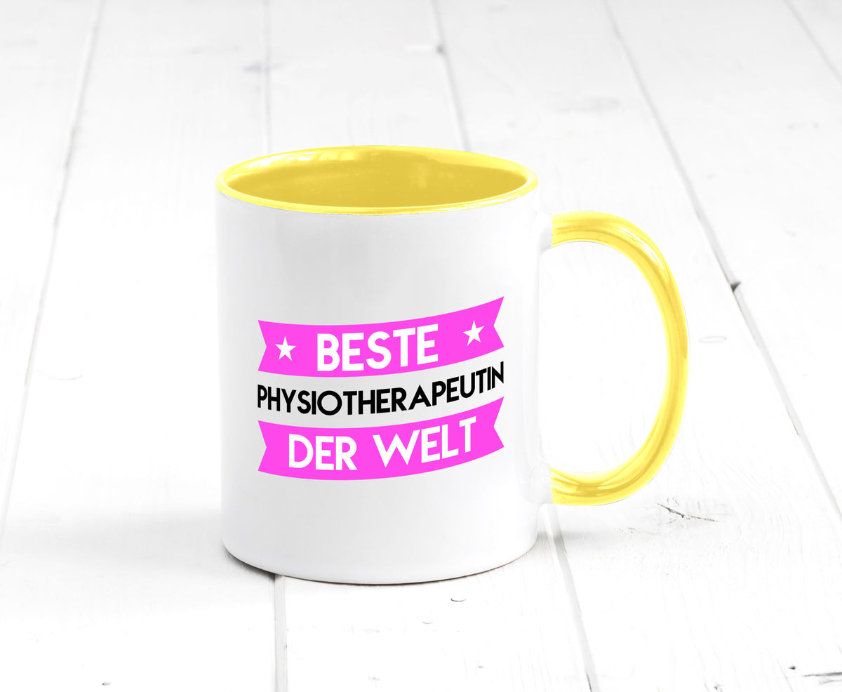Beste Physiotherapeutin Humor Geschenkidee Tasse