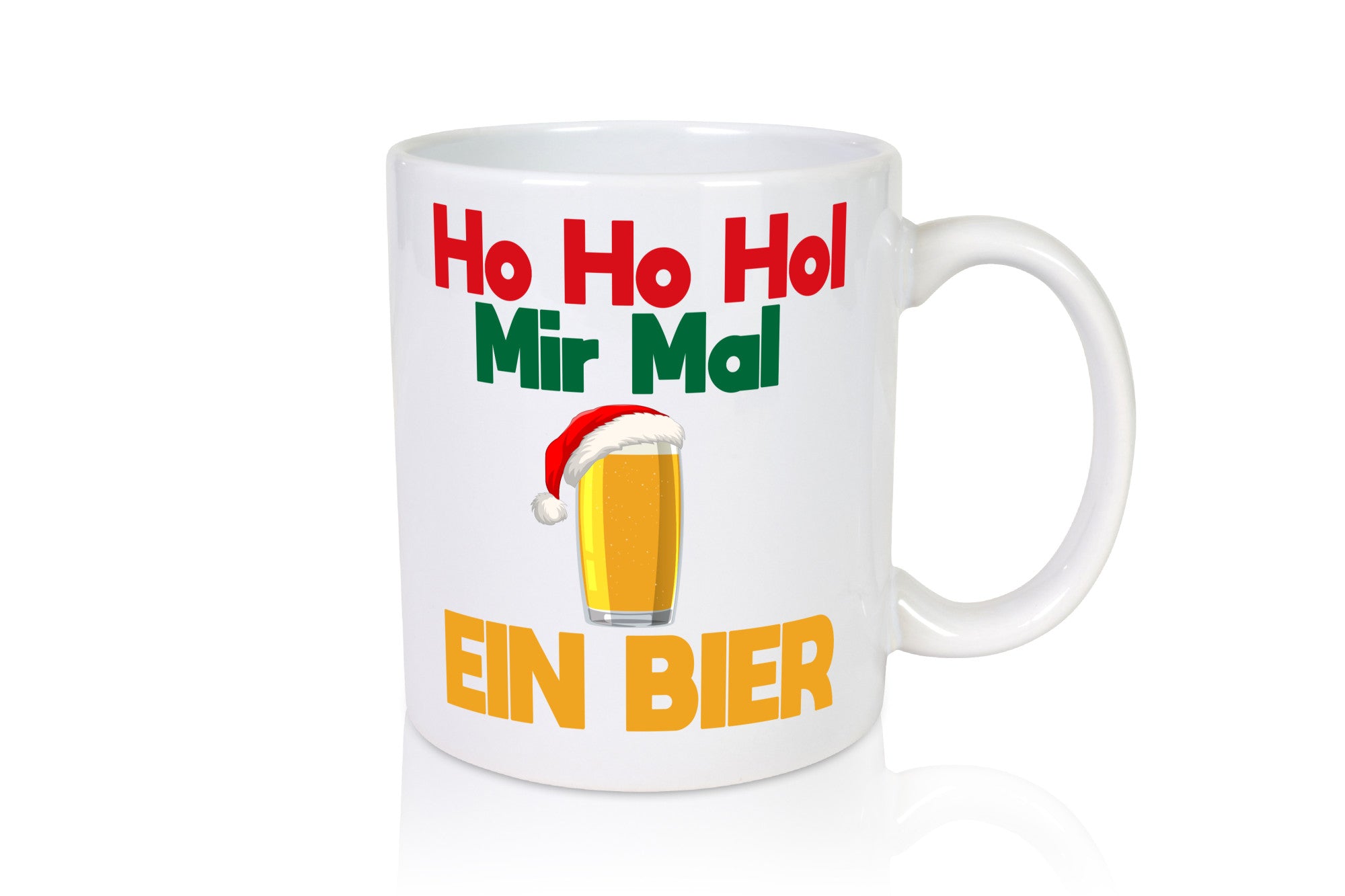 Ugly Christmas | ho hol mir mal ein Bier Biernachten Geschenkidee Humor Tasse