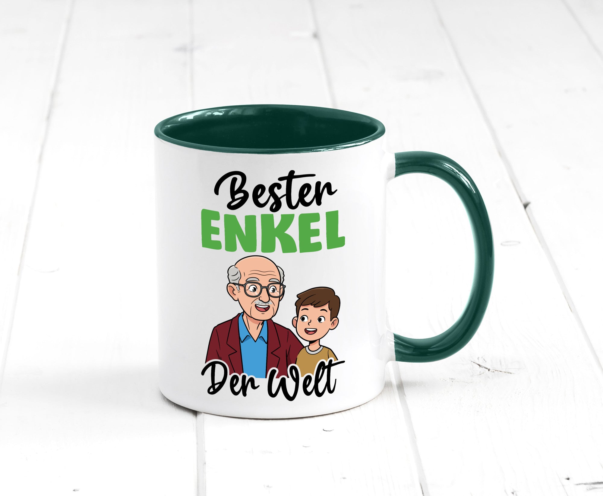 Bester Enkel | Großmutter Großvater Oma Opa lustiger Spruch Geschenk Familie