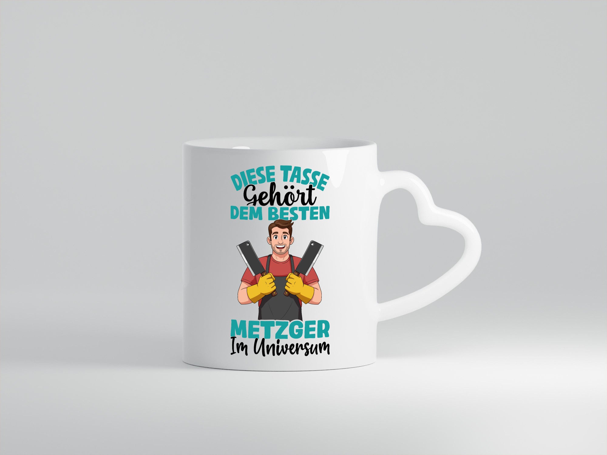 Im Universum: Metzger | Fleischer Metzgerei Geschenk Humor Geschenkidee