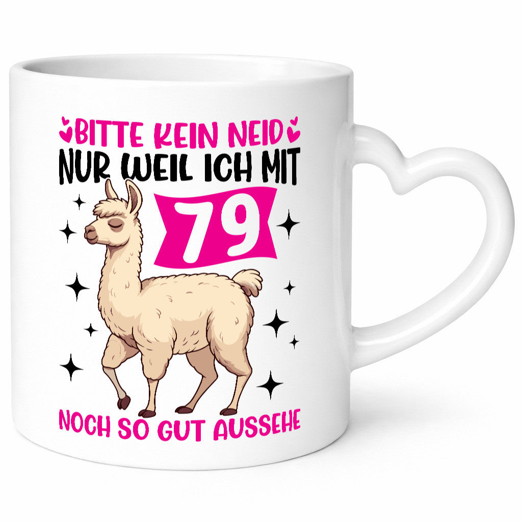 79. Geburtstag | 79 Jahre Lama gut aussehen lustig Geschenkidee Geschenk Tasse