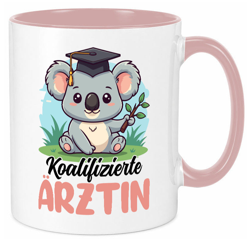 Koalifizierte Ärztin | Medizin Doktorin Fachärztin Geschenkidee Humor Tasse