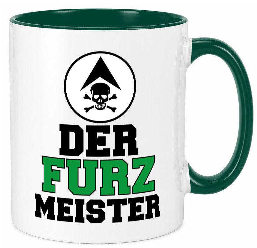 Der Furz Meister | Männer Tasse derber Humor Furzen lustiger Spruch Geschenk
