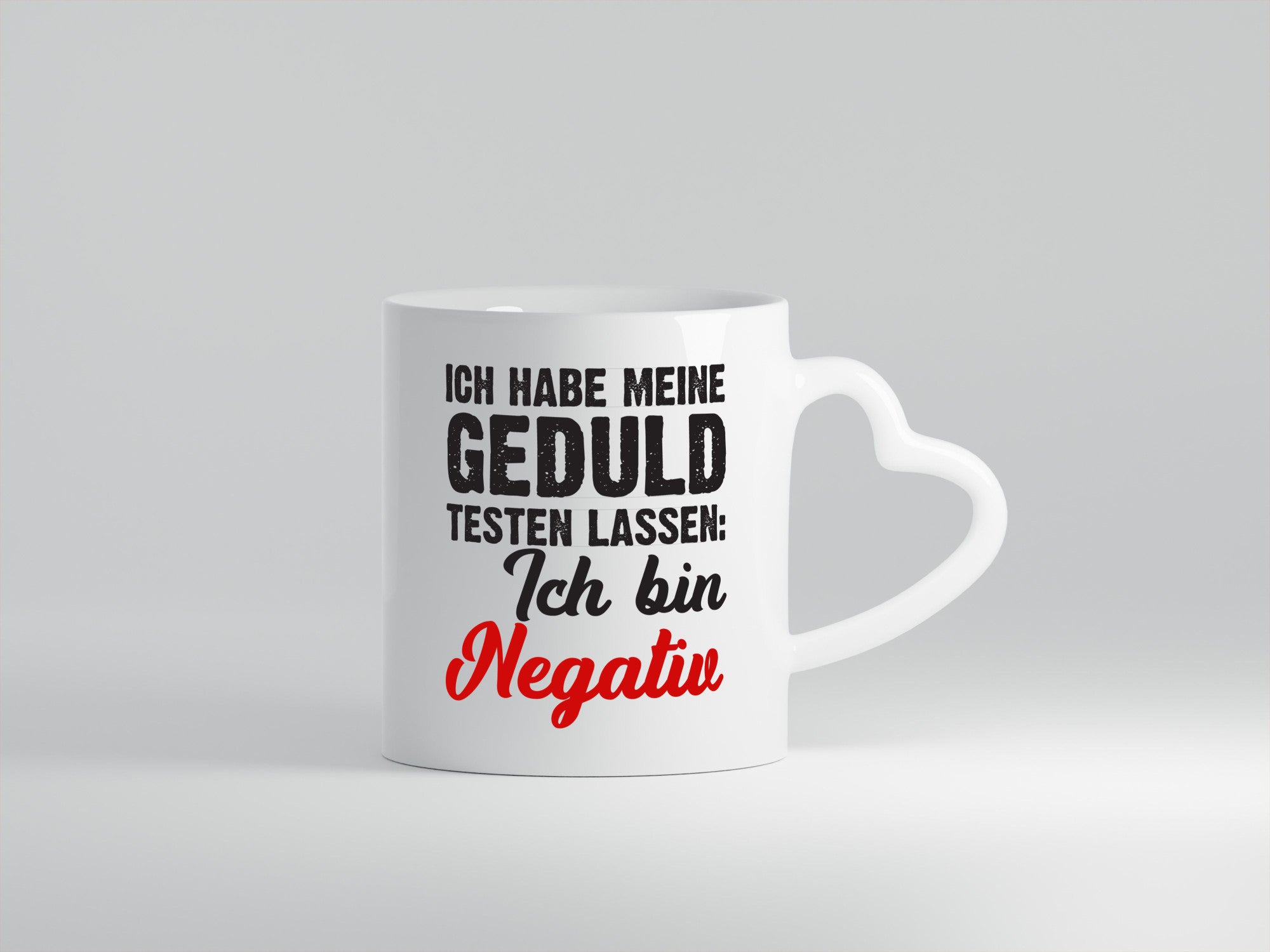 Geduld testen lassen | ungeduld lustiger Spruch Geschenk Humor Geschenkidee