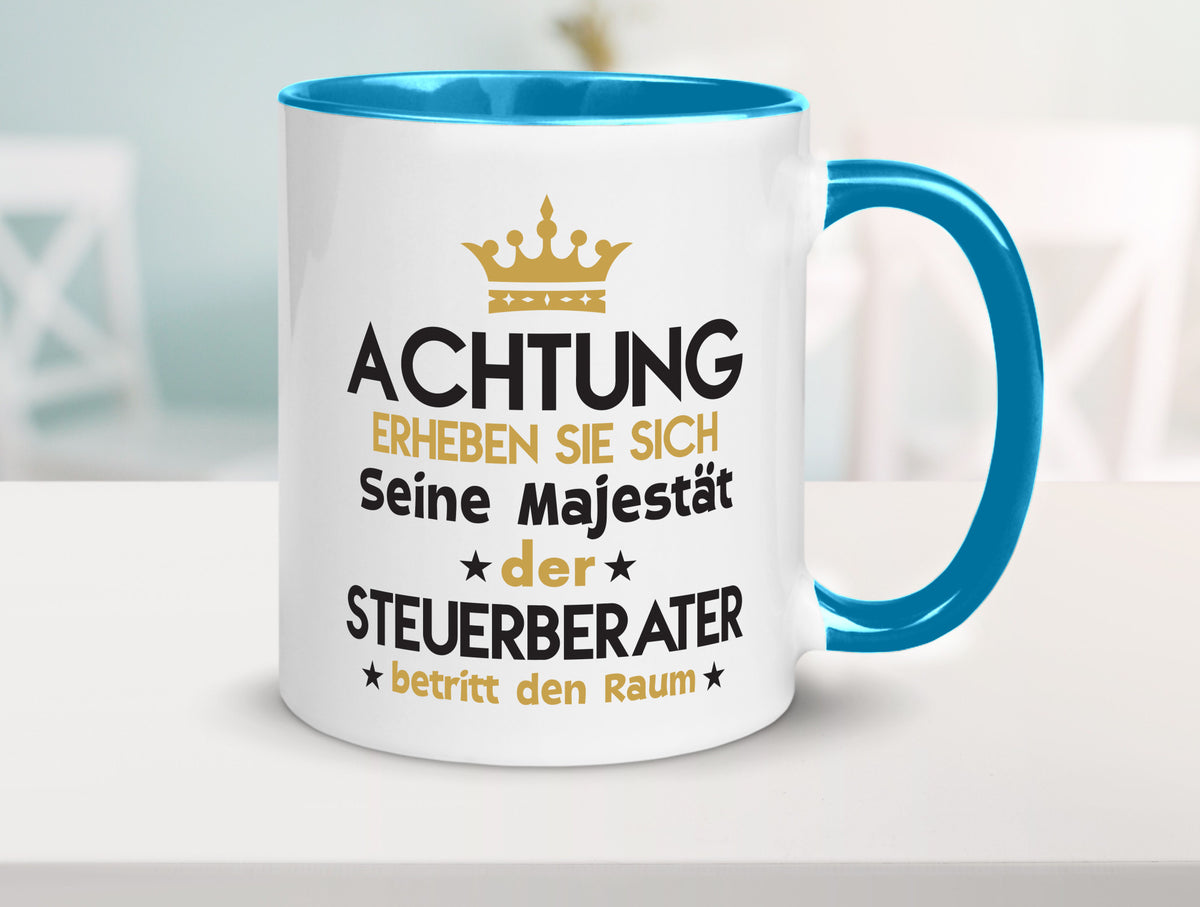 Seine Majestät Steuerberater | Steuern v2 Geschenk Humor Geschenkidee lustiger Tasse