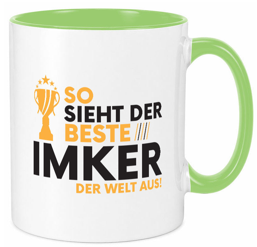 Der Weltbeste Imker | Imkerei lustiger Spruch Geschenk Humor Geschenkidee Tasse