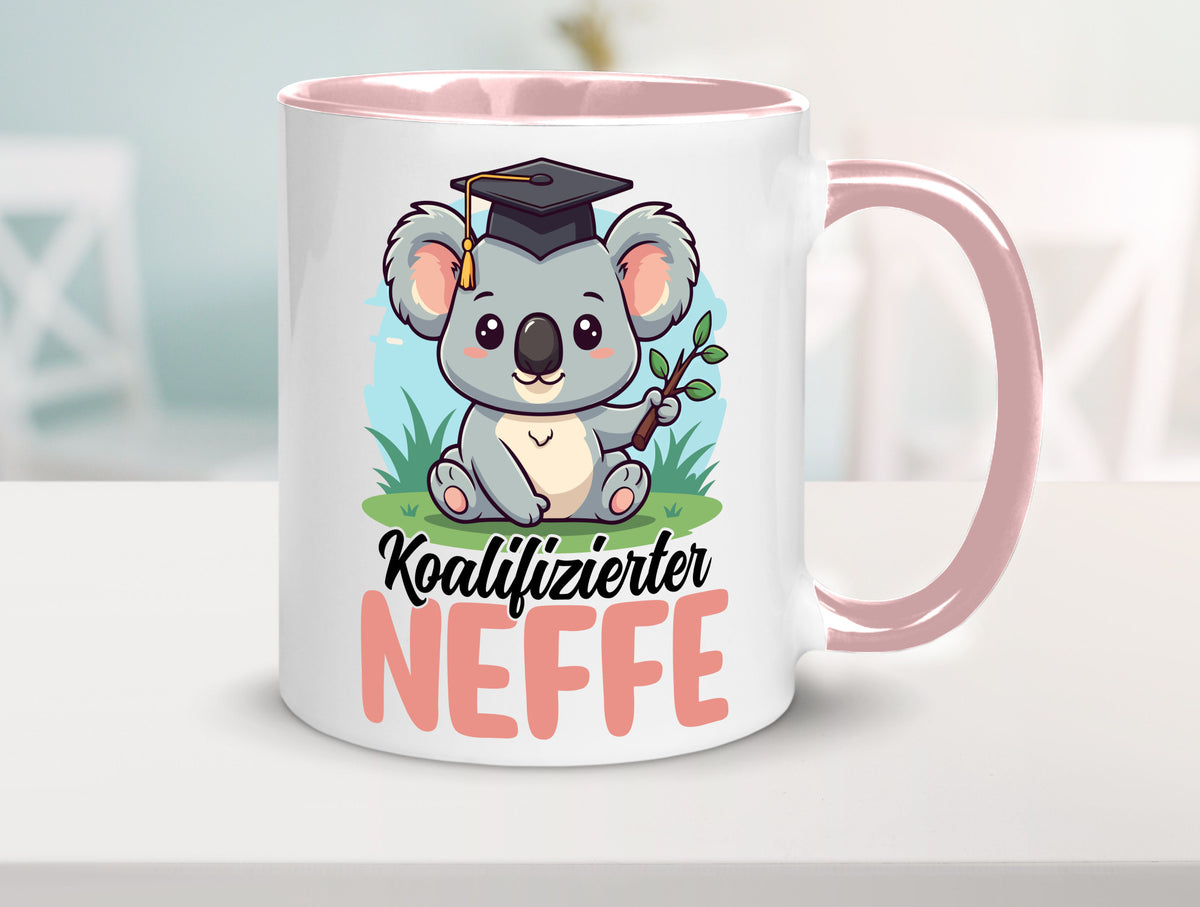 Koalifizierter Neffe | Familie Bruder Bester Onkel Geschenkidee Humor Tasse