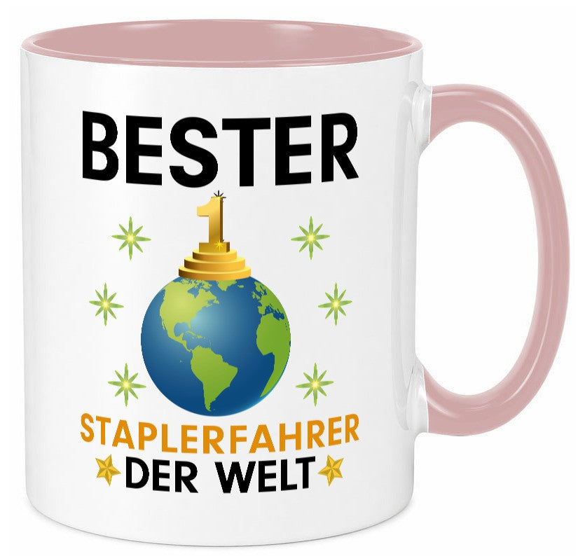 Welt Bester Staplerfahrer | Gabelstapler Fahrer Geschenkidee Humor Tasse