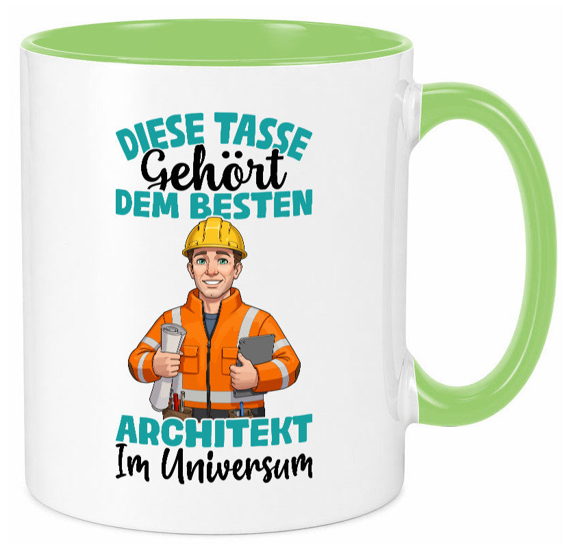 Im Universum: Architekt | Architektur Büro Humor Arbeit Kollegen Geschenkidee