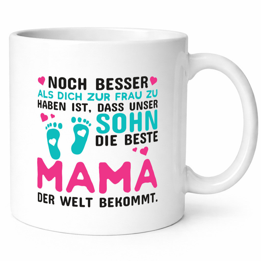 Werdende Mama | Schwangerschaft Tasse Nachwuchs Geschenkidee Familie Humor