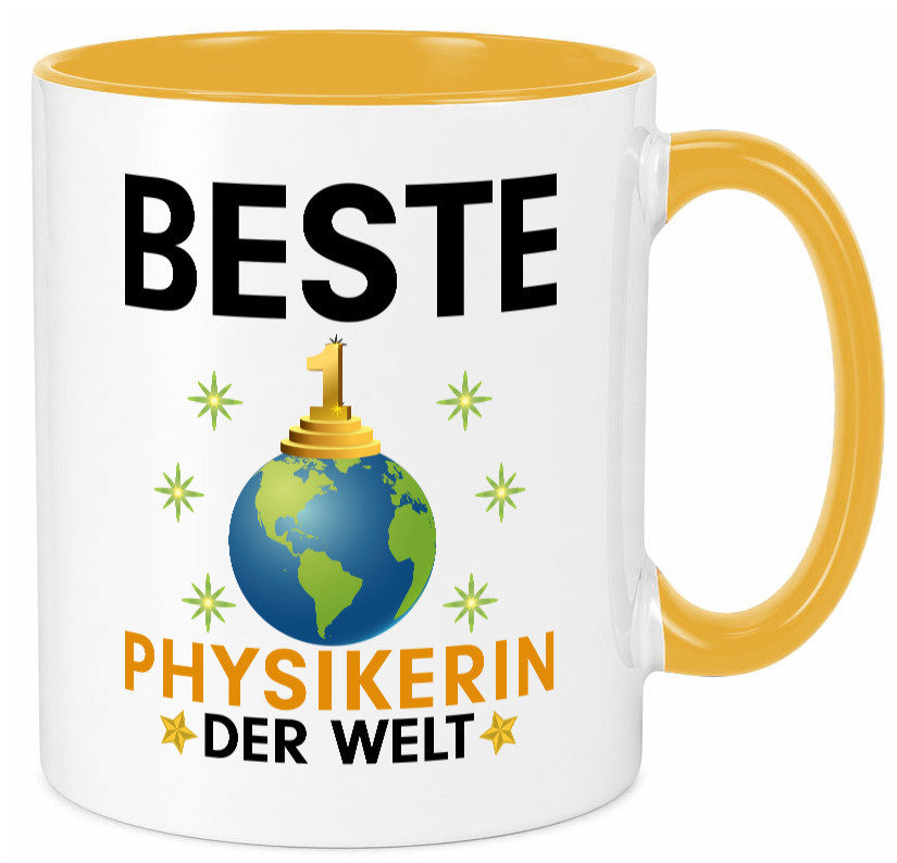 Welt Beste Physikerin | Physik lustiger Spruch Geschenk Humor Geschenkidee Tasse