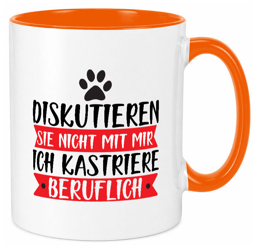 Ich kastriere beruflich | Tierarzt Tierliebhaber Geschenkidee Arbeit Kollegen