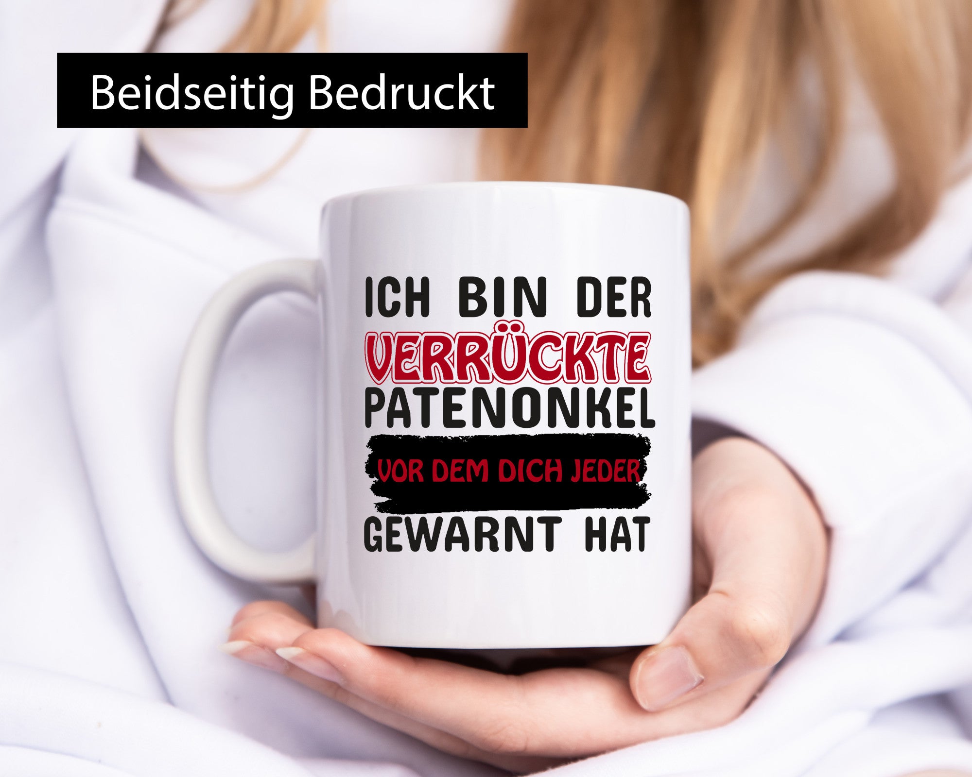 Verrückter Patenonkel | Onkel Tasse Verwandtschaft Geschenk Humor Geschenkidee
