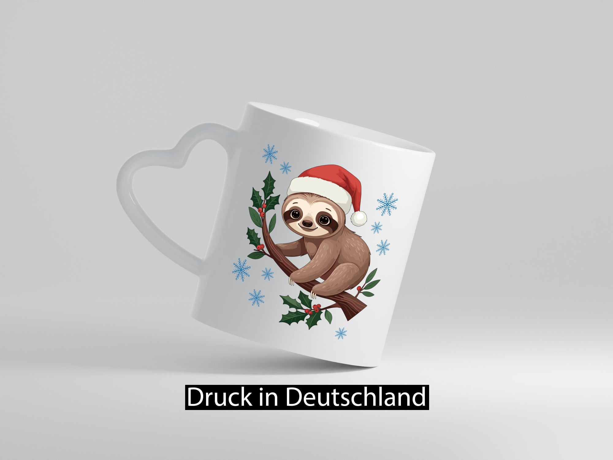 Faultier | Frohe Weihnachten Faul santa Geschenkidee Tierliebhaber Humor Tasse