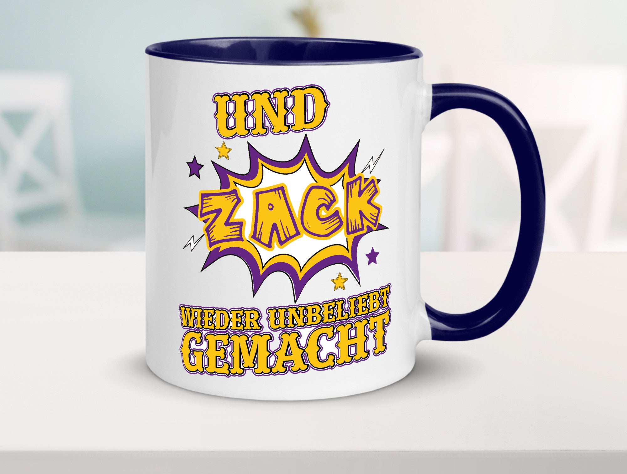 Wieder unbeliebt gemacht Geschenk Humor Geschenkidee lustiger Spruch Tasse