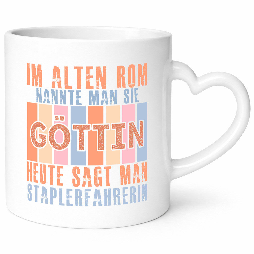 Heute sagt man: Staplerfahrerin | Gabelstapler lustiger Spruch Geschenk Humor