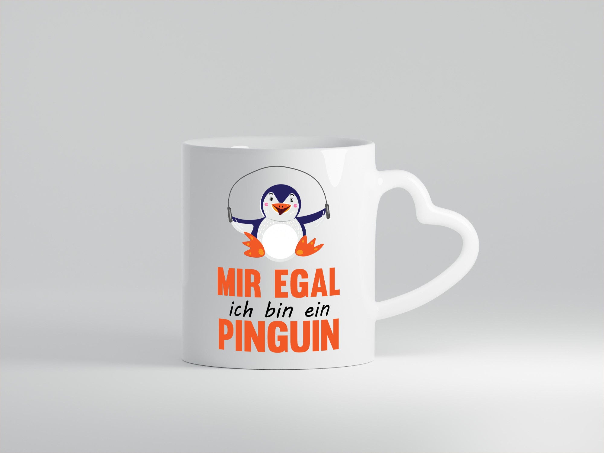 Mir egal ich bin ein Pinguin | lass mich in ruhe lustig Humor Geschenkidee