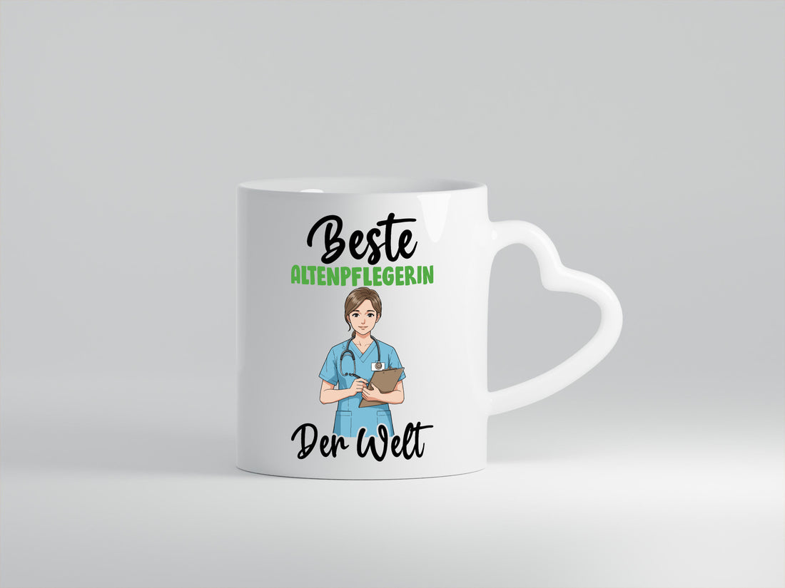Bester Altenpflegerin | Pflegepersonal Pflege Geschenkidee Humor Tasse