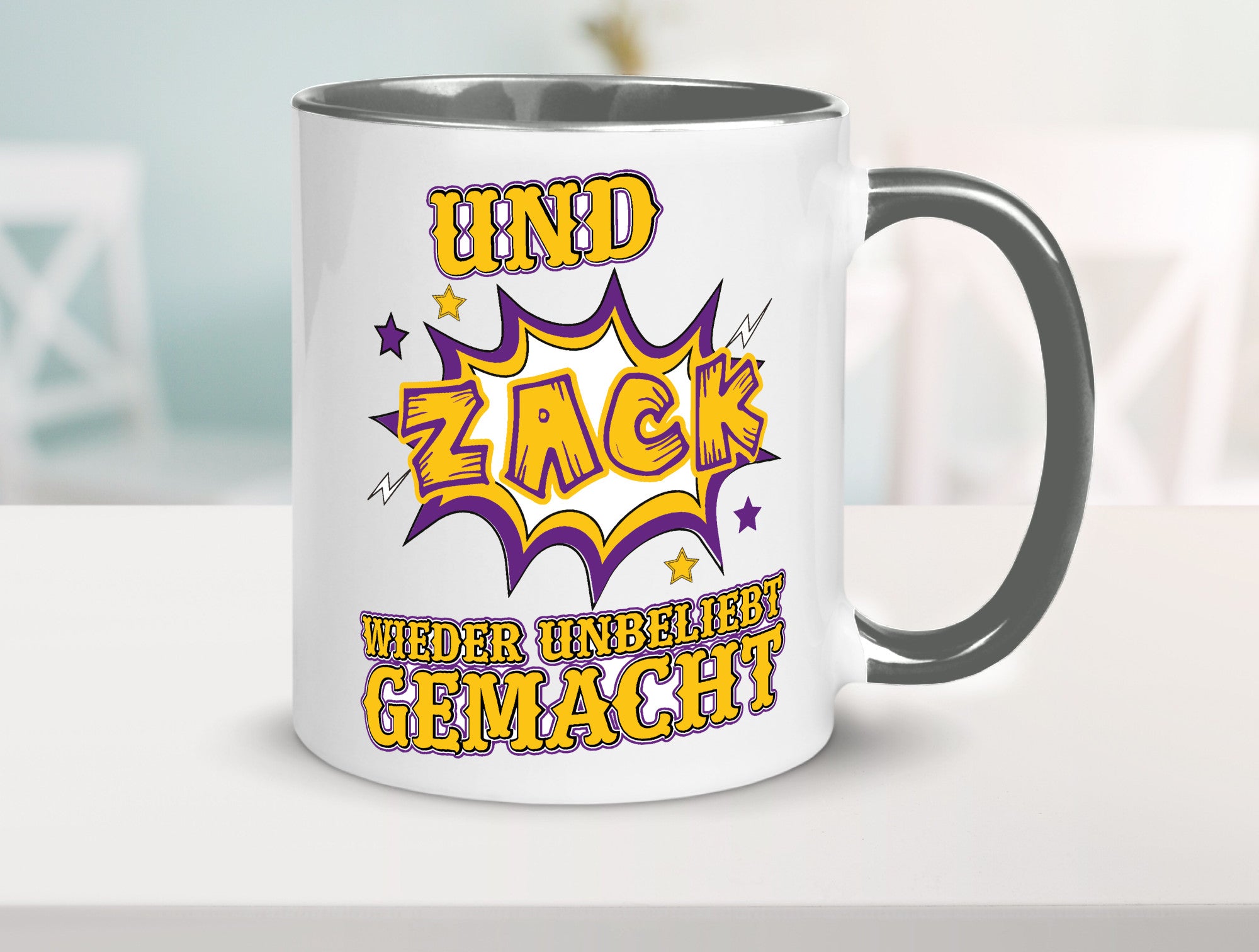 Wieder unbeliebt gemacht Geschenk Humor Geschenkidee lustiger Spruch Tasse