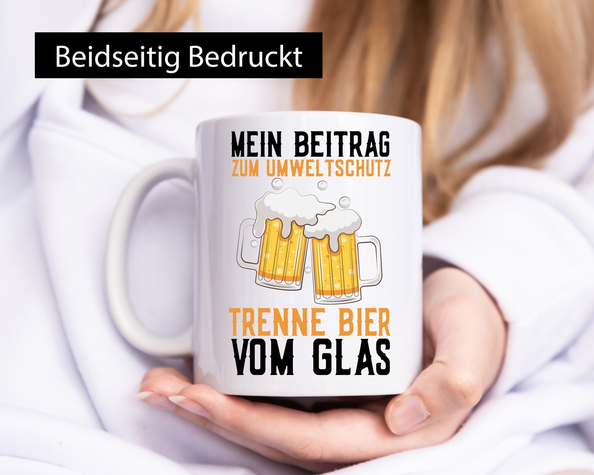 Beitrag zum Umweltschutz | Biertrinker Party Pils lustiger Spruch Geschenk