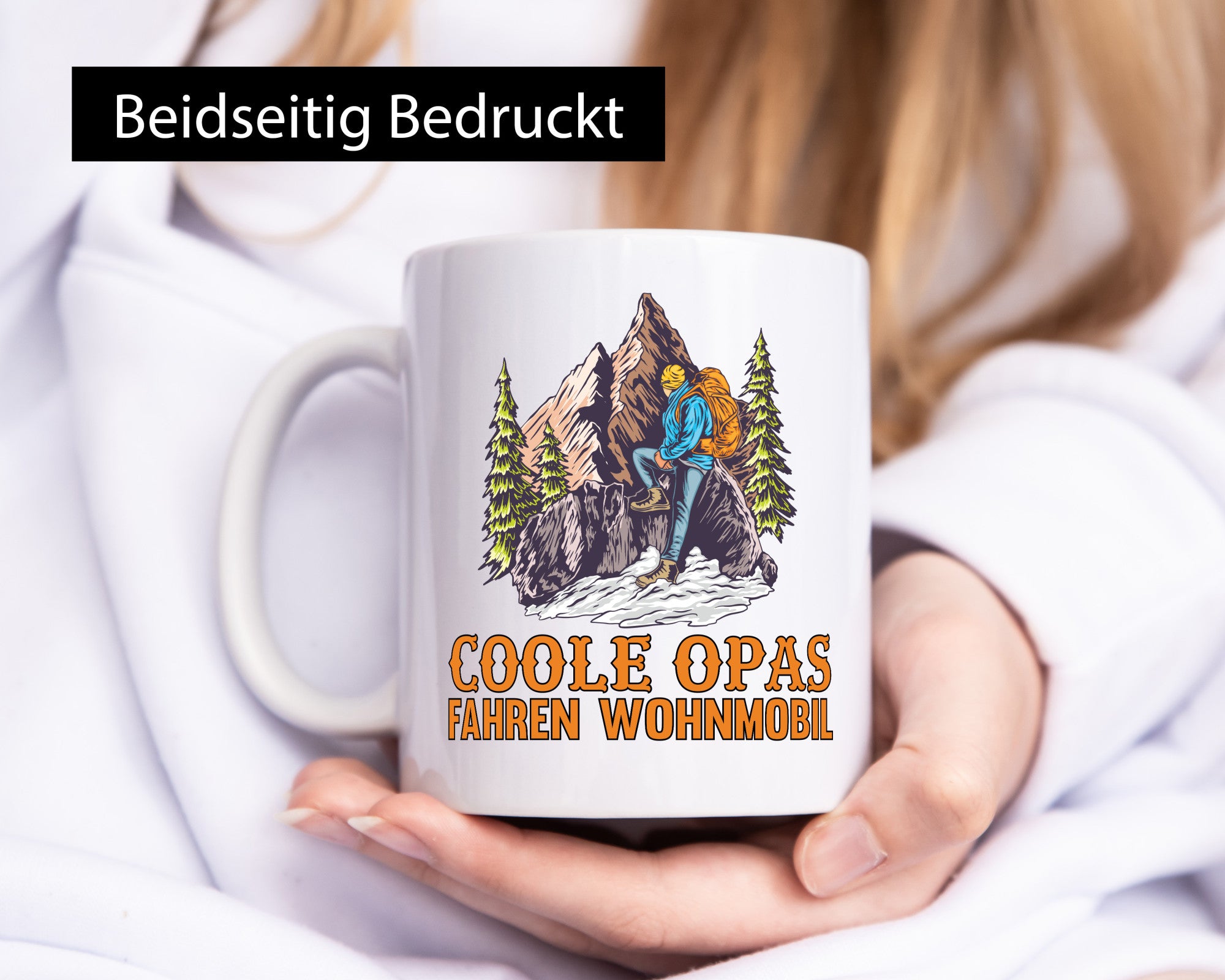 Coole Opas fahren Wohnmobil | Opa Wanderer Berge Humor Familie Geschenkidee
