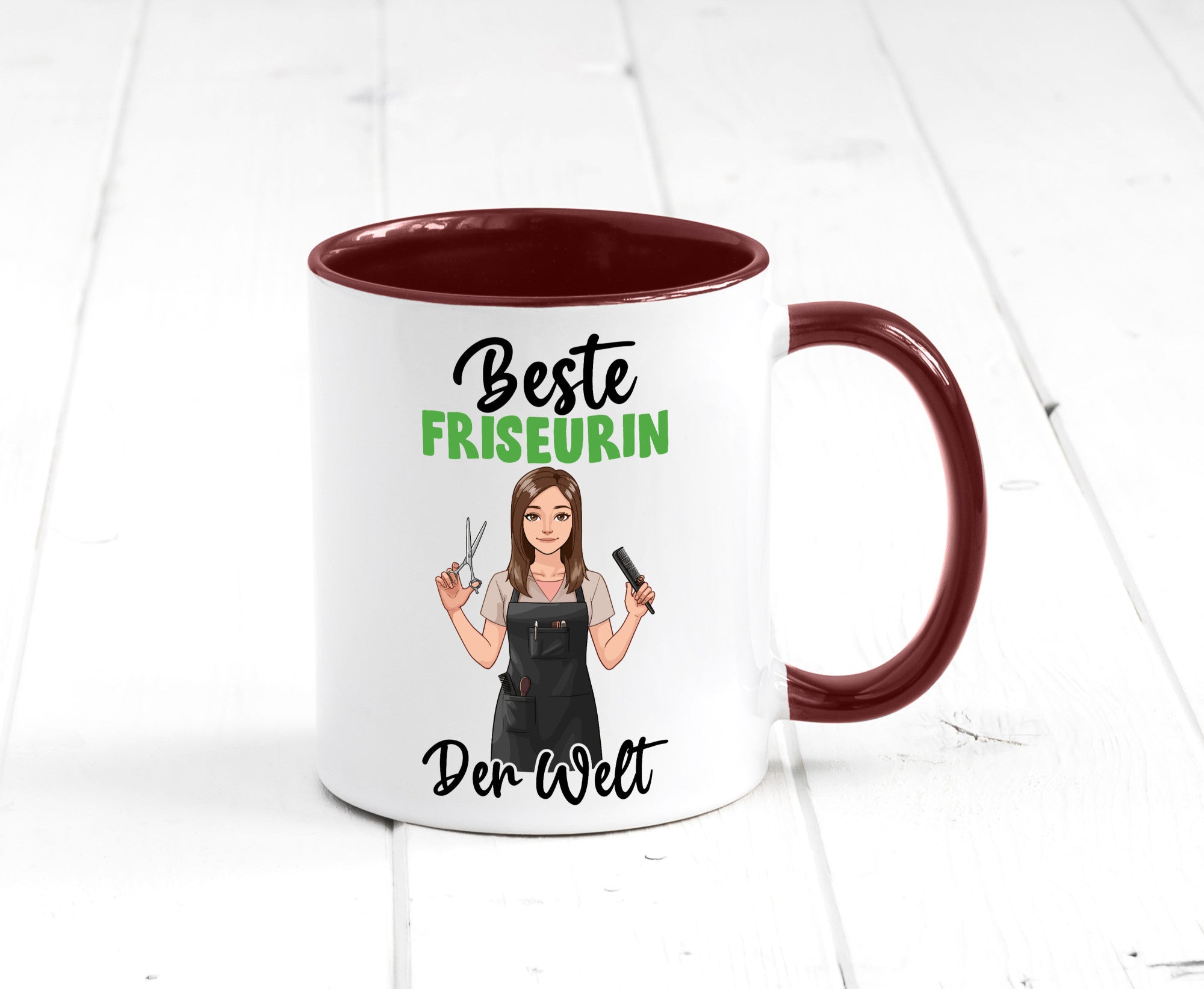 Beste Friseurin | Friseuse Frisuerin Geschenk Humor Geschenkidee lustiger