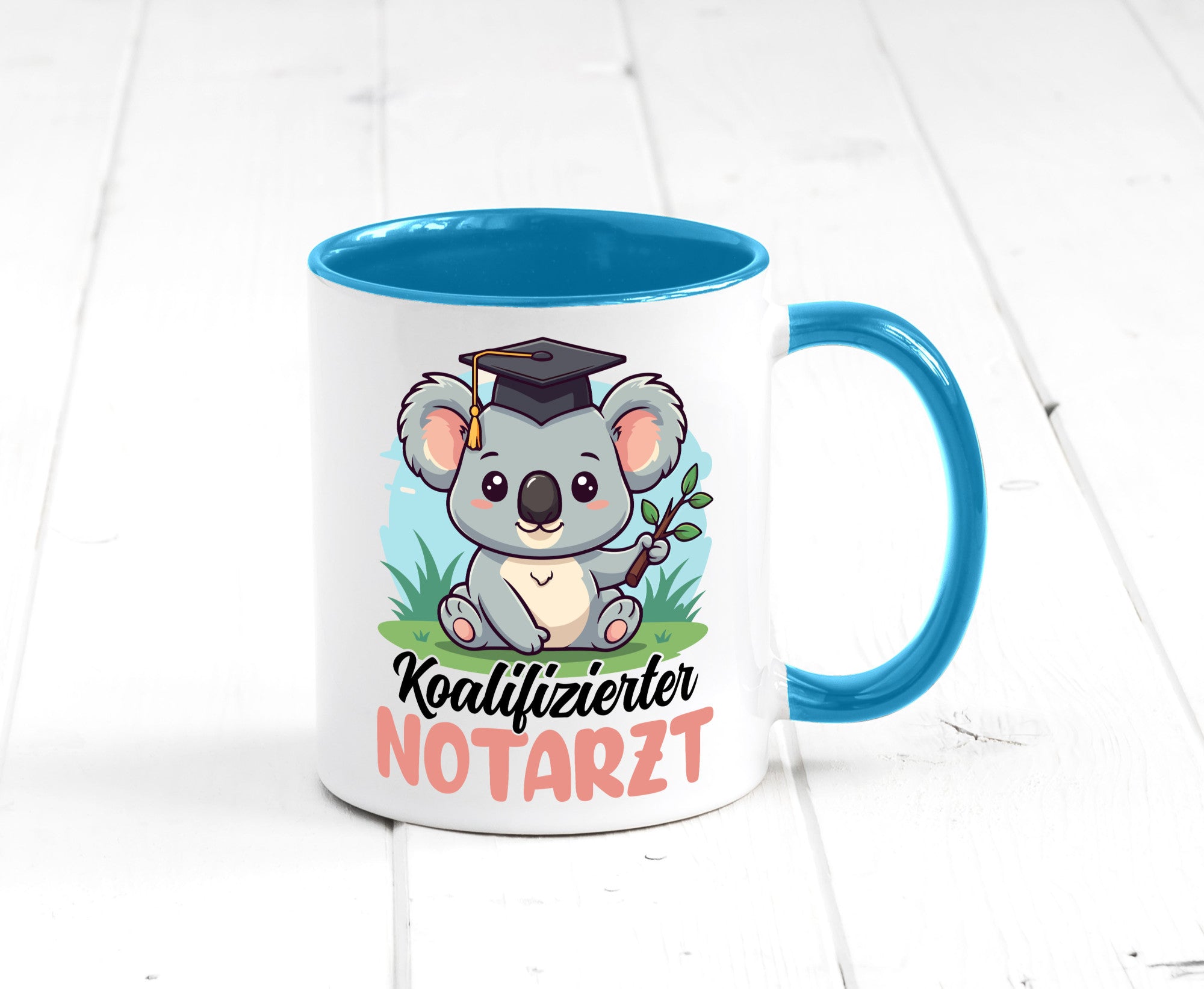 Koalifizierter Notarzt | Arzt Geschenk Humor Geschenkidee lustiger Spruch Tasse