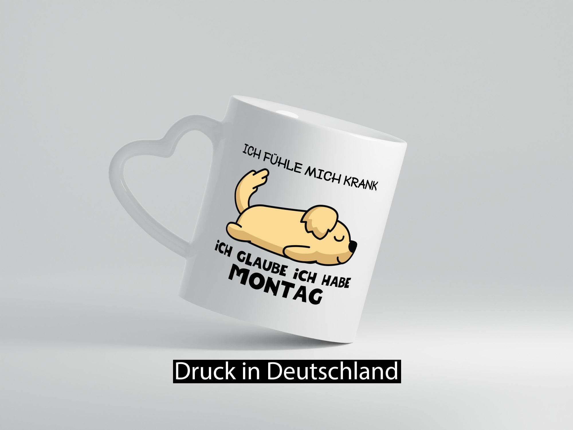 Ich fühle mich Krank | Montag Morgenmuffel Wochenstart lustig Humor
