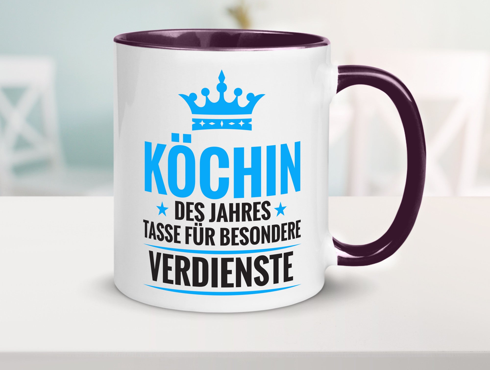 Besonderer Verdienst: Köchin | Chefköchin Chefkoch Geschenkidee Arbeit Kollegen