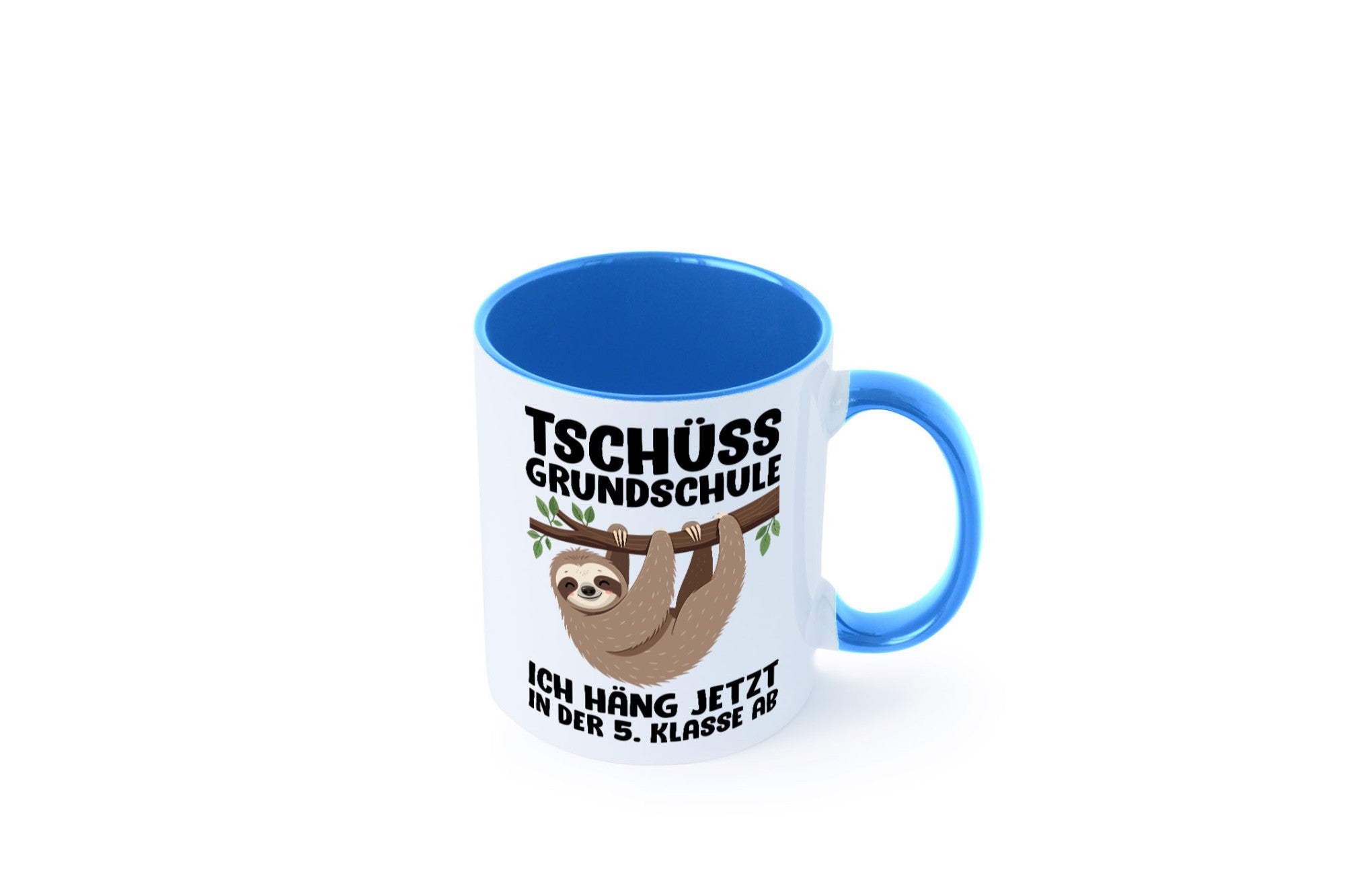 Tschüss Grundschule ich häng jetzt in der 5. Klasse ab Humor Geschenkidee Tasse