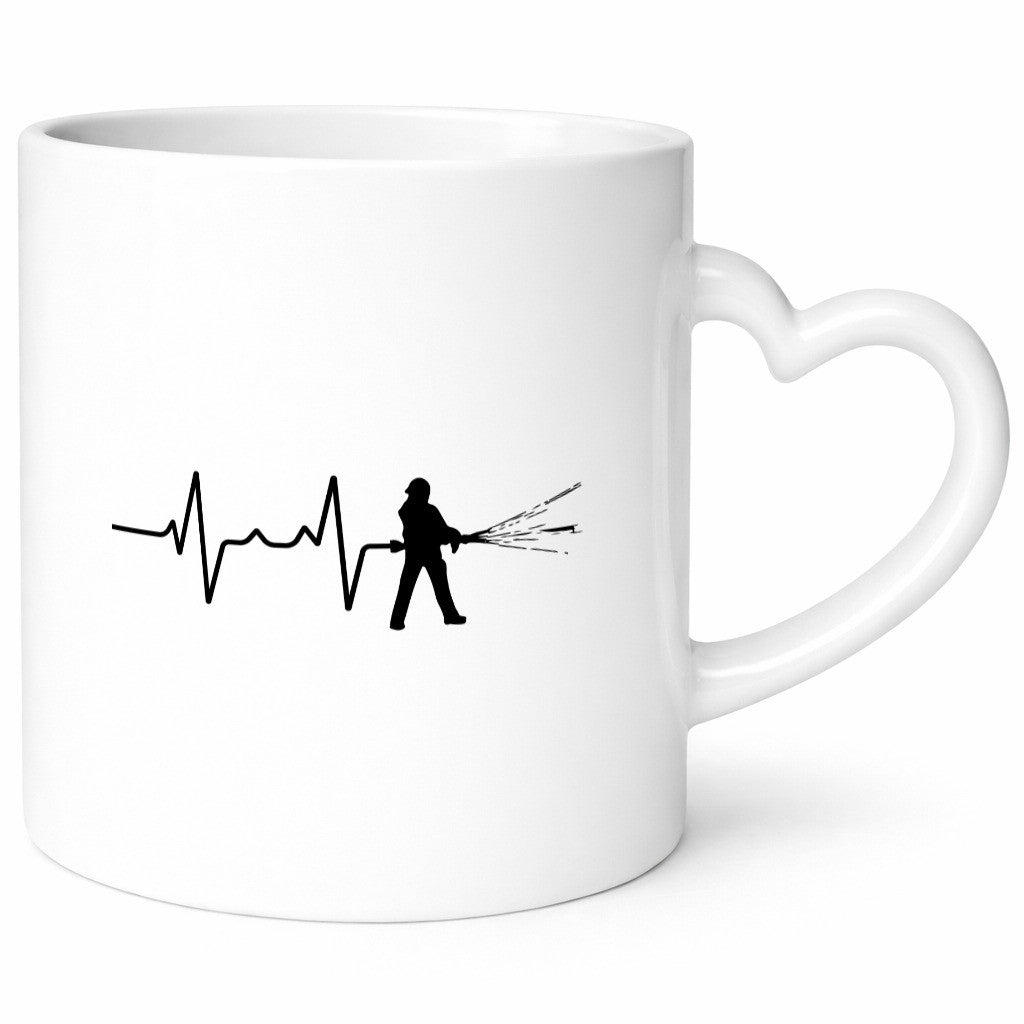 Feuerwehr Motiv | Feuerwehrmann freiwillige Humor Geschenkidee Tasse