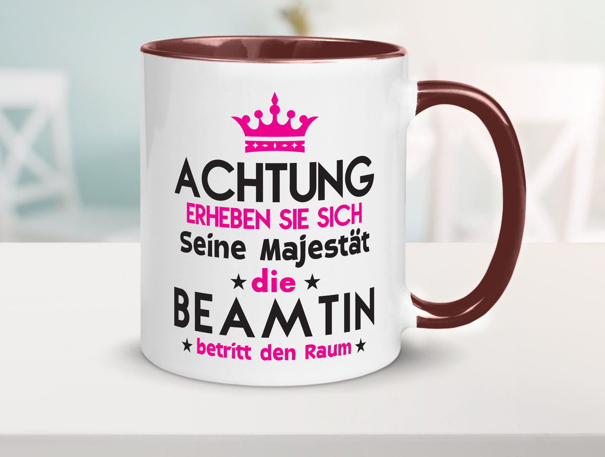 Seine Majestät Beamtin | Verbeamtung öffentlicher Dienst Geschenkidee Humor Tasse