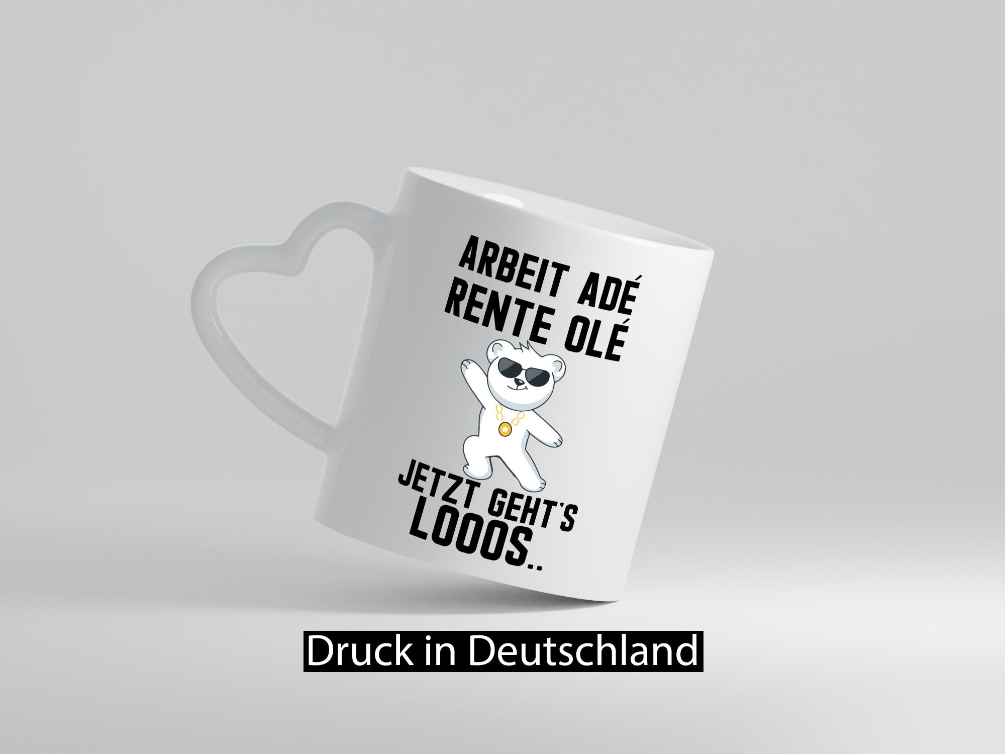 Arbeit ade | Rente Rentner Party Ruhestand Pension Geschenk Jubiläum lustiger