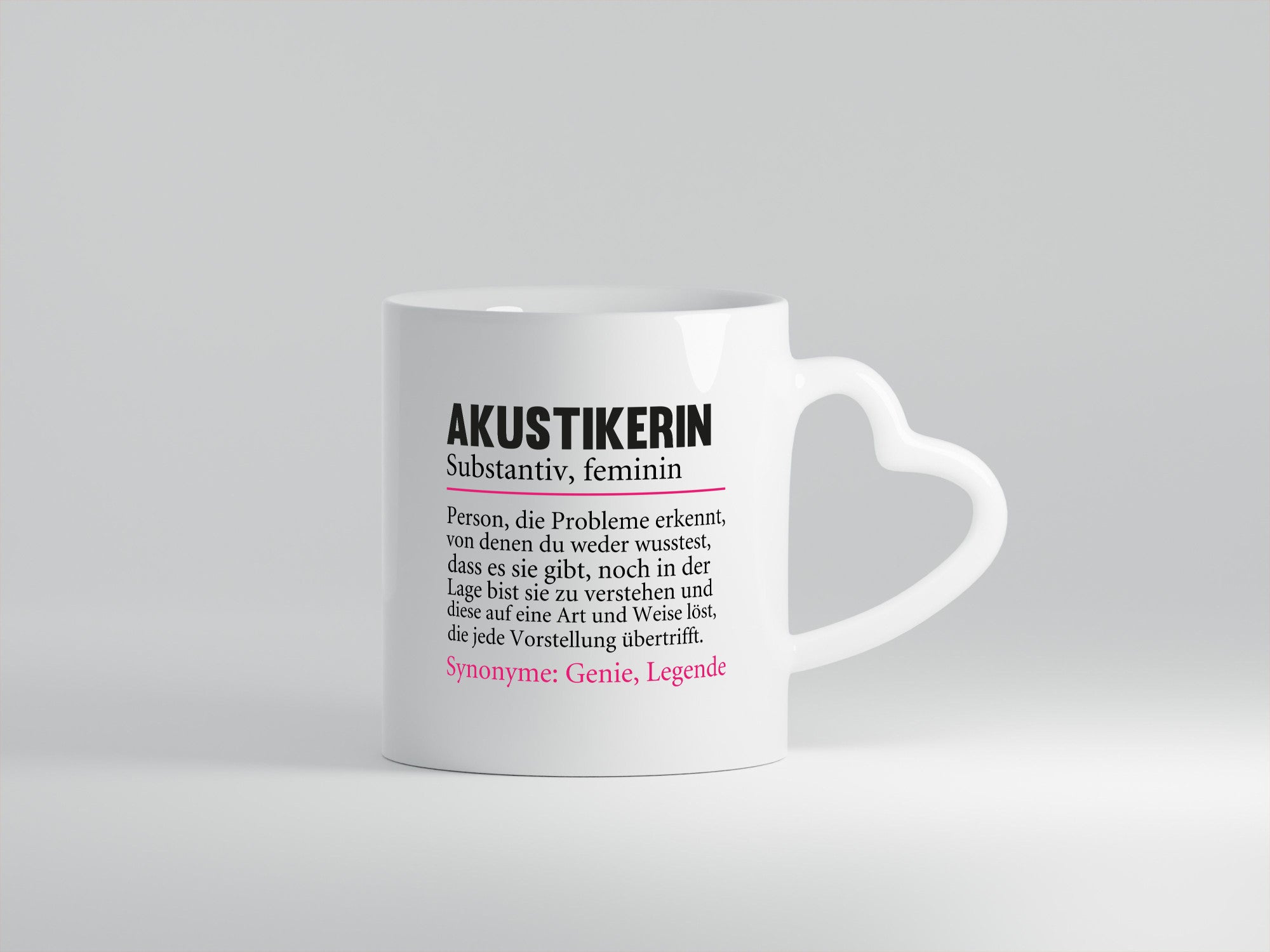 Akustikerin | Spruch Akustik Hörgeräteakustik lustiger Geschenk Humor