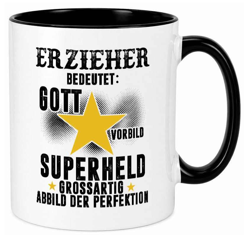 Bedeutung von Erzieher | Pädagoge Schule lustiger Spruch Geschenk Humor