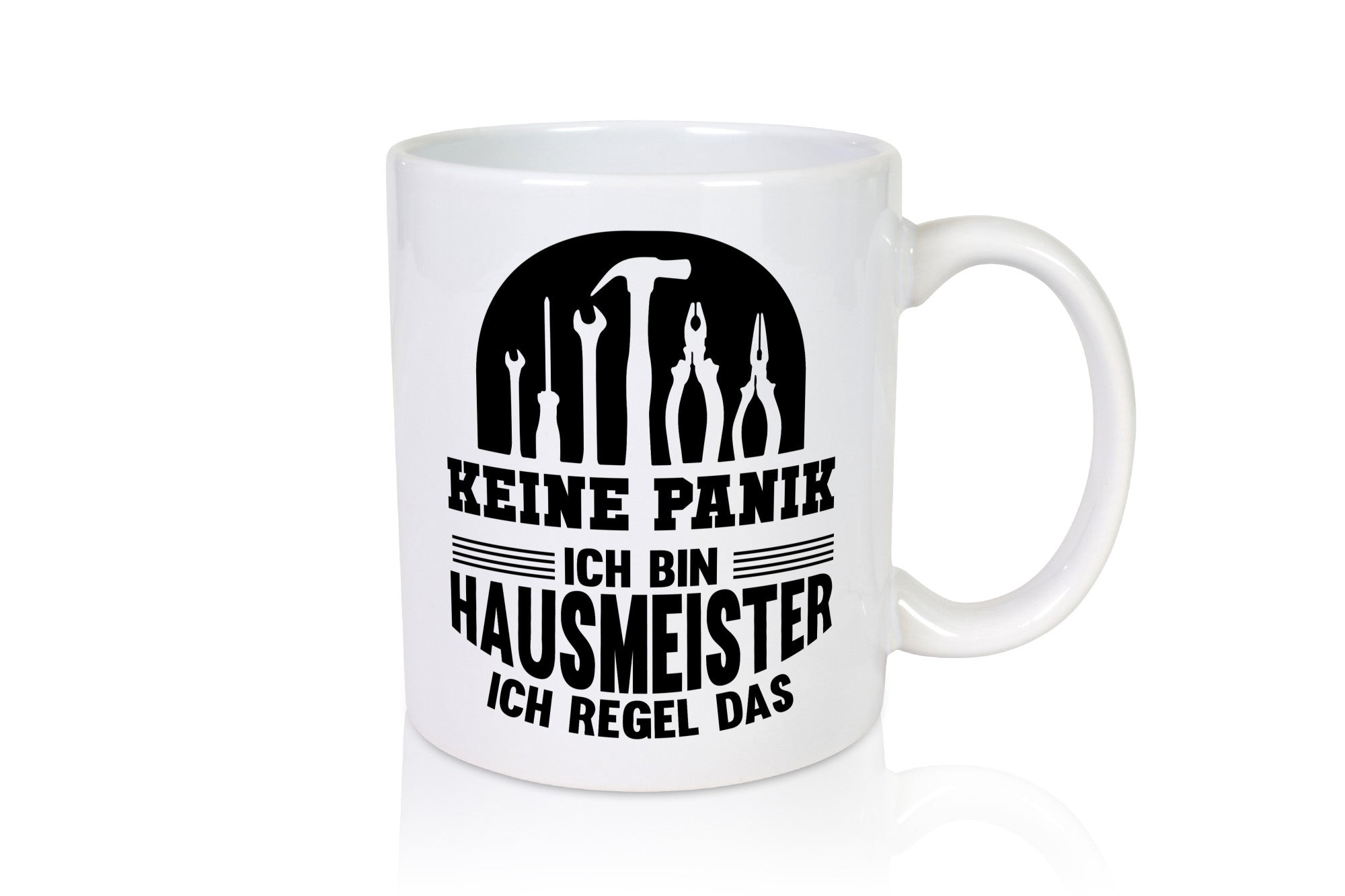 Keine Panik ich bin Hausmeister regel das | lustiger Spruch Geschenk Humor