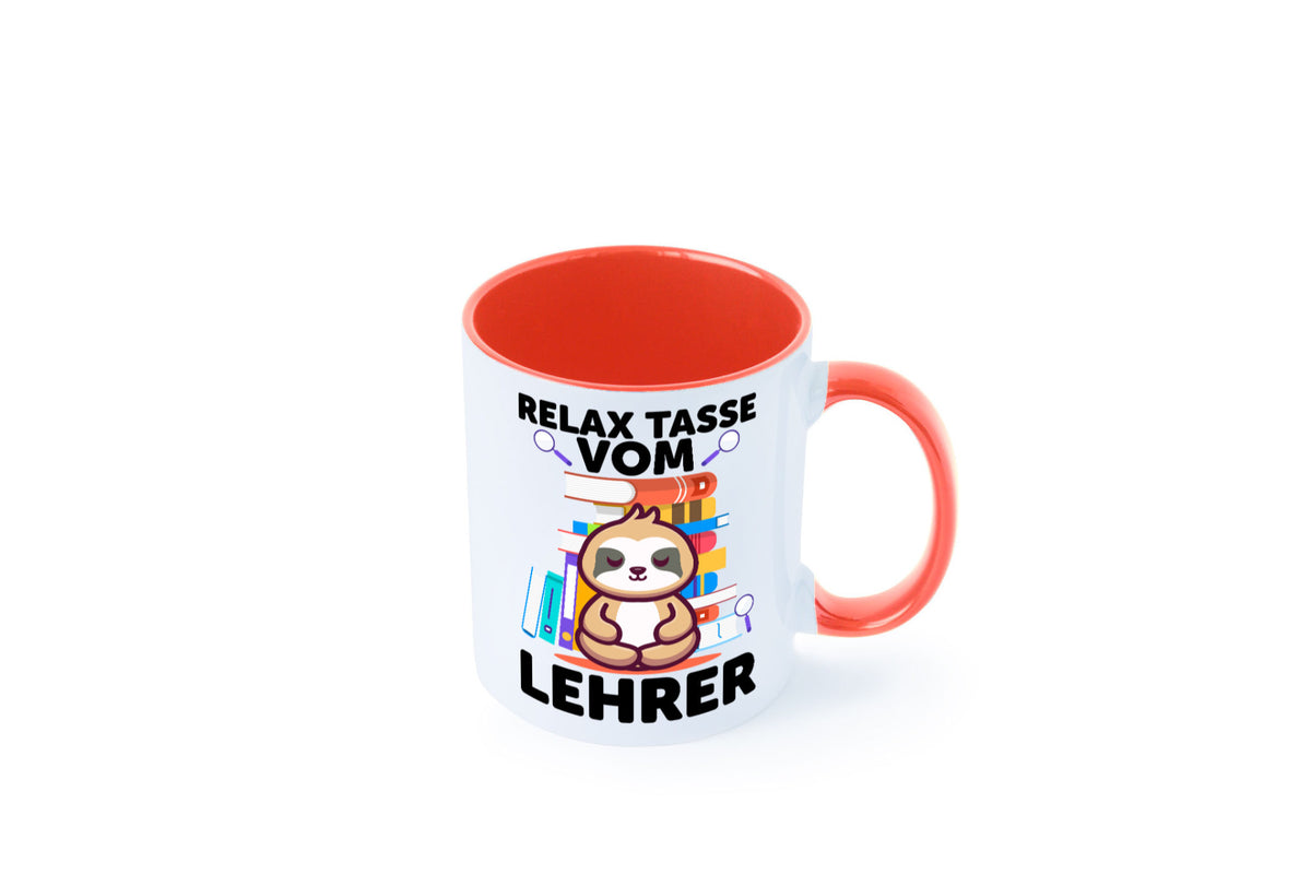 Relax Tasse: Lehrer | Schule Beruf Schüler lustiger Spruch Geschenk Arbeit