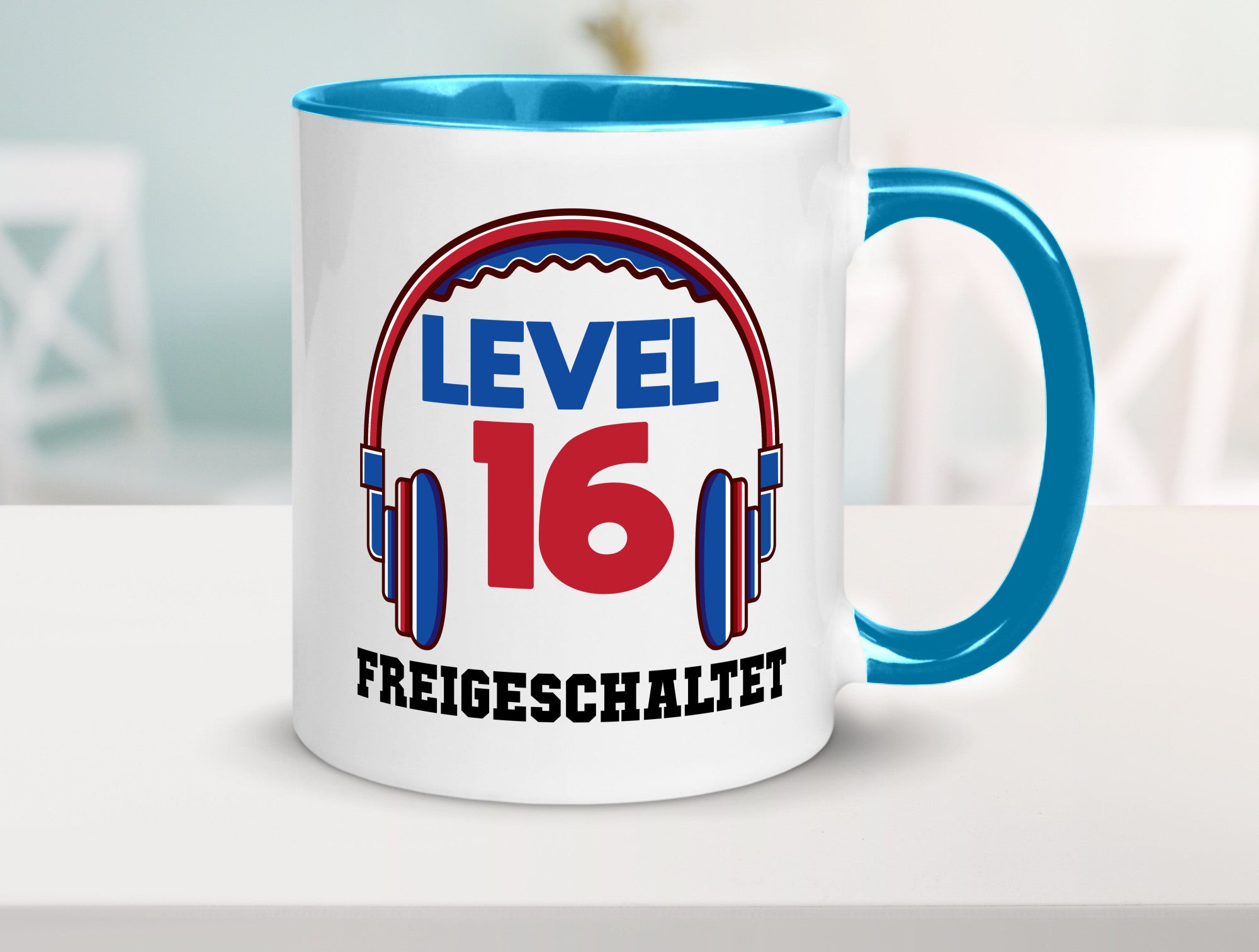 Level 16 Freigeschaltet | 16. geburtstag Gamer lustig Geschenkidee Geschenk