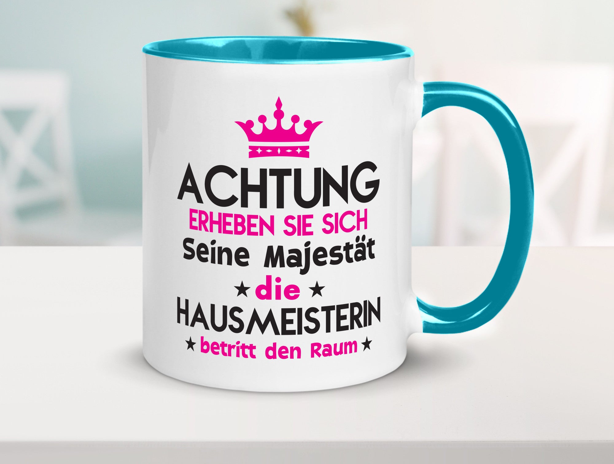 Seine Majestät Hausmeisterin | Hauswart Humor Geschenkidee Tasse