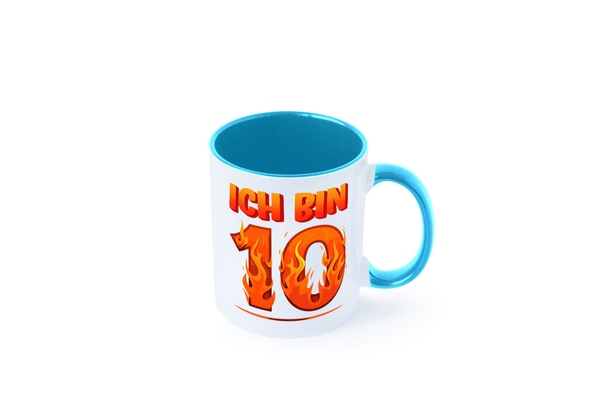 10. Geburtstag | 10 Jahre Drache lustiger Spruch Geschenk Geschenkidee Tasse