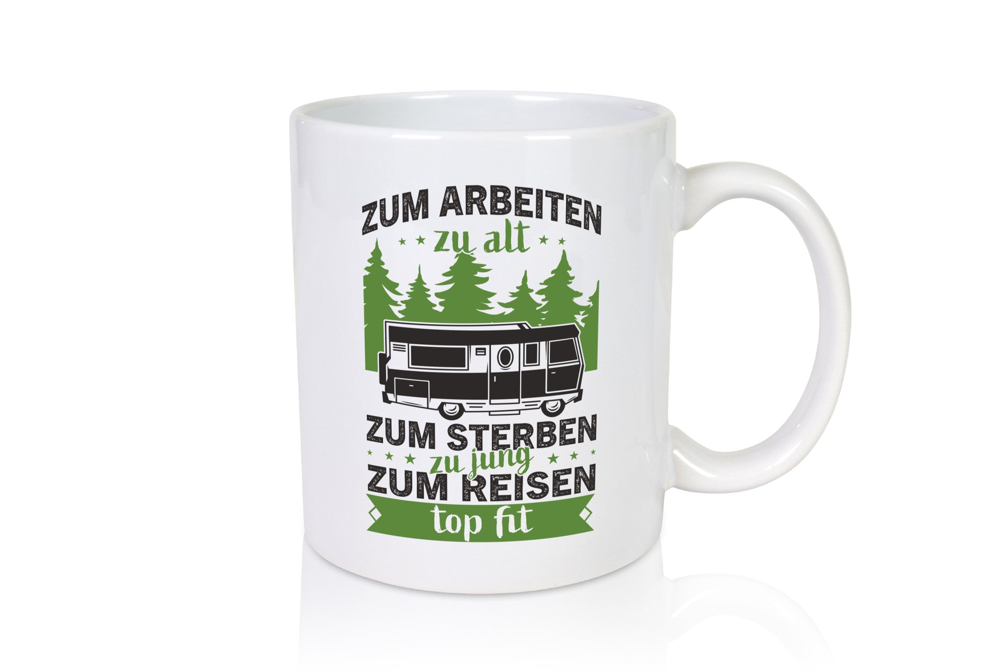 Zum arbeiten zu alt, sterben jung | Reisen Van Geschenk Arbeit Kollegen Büro