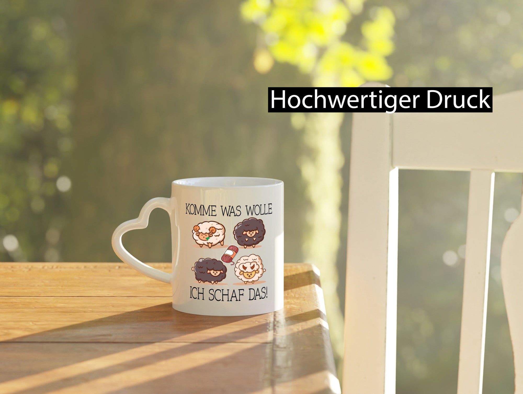 Komme was wolle ich schaff das | Schaffe lustig Humor Geschenkidee Geschenk