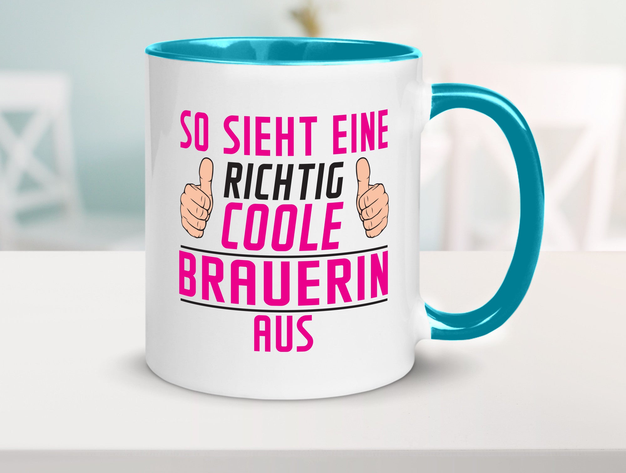 Richtig Coole Brauerin | Bier Brauerei Geschenk Humor Geschenkidee lustiger