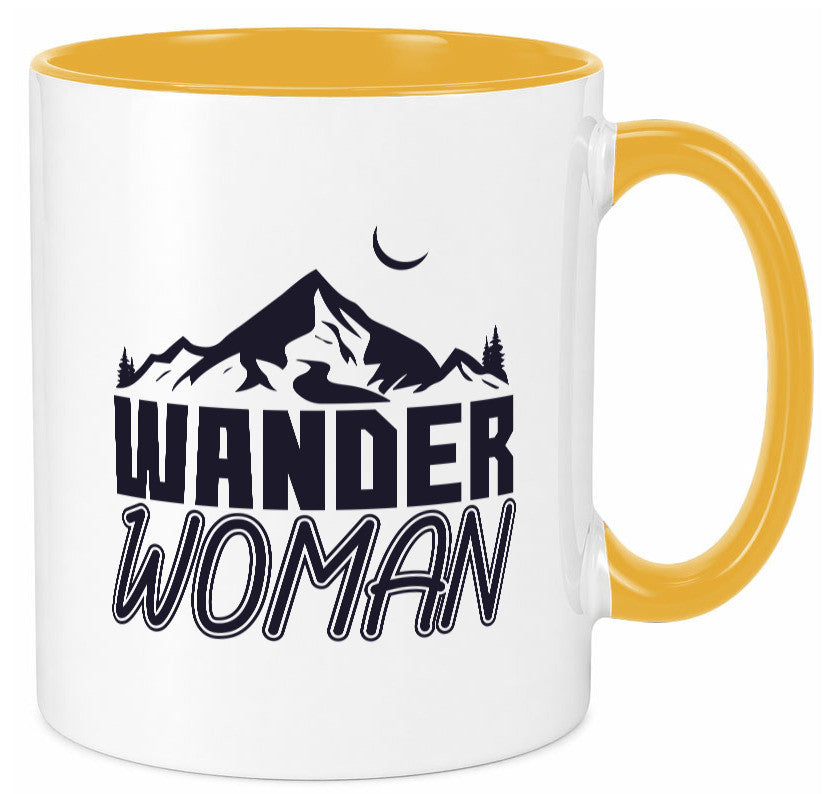Wander Woman | Frauen Tasse Wanderer Bergsteigen lustig Familie Geschenkidee
