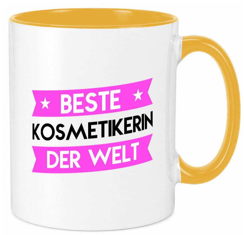 Beste Kosmetikerin | Kosmetik Stylistin Visagistin Geschenkidee Humor Tasse