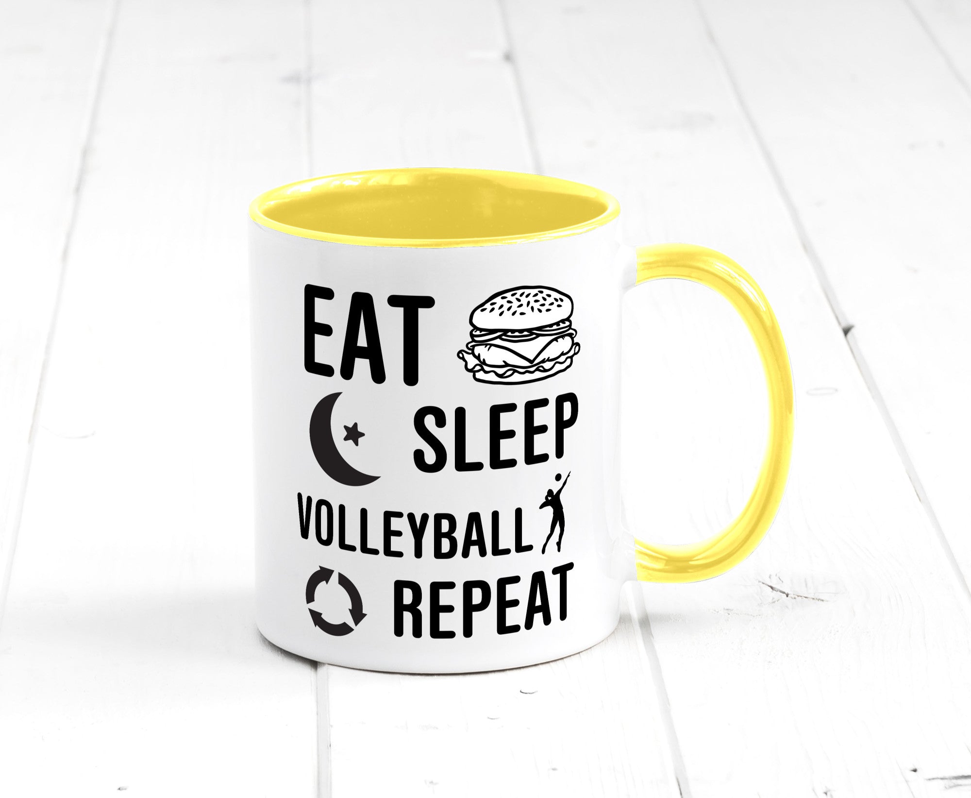 Volleyball | Volleyballliebhaber Volleyballspieler Humor Geschenkidee Tasse