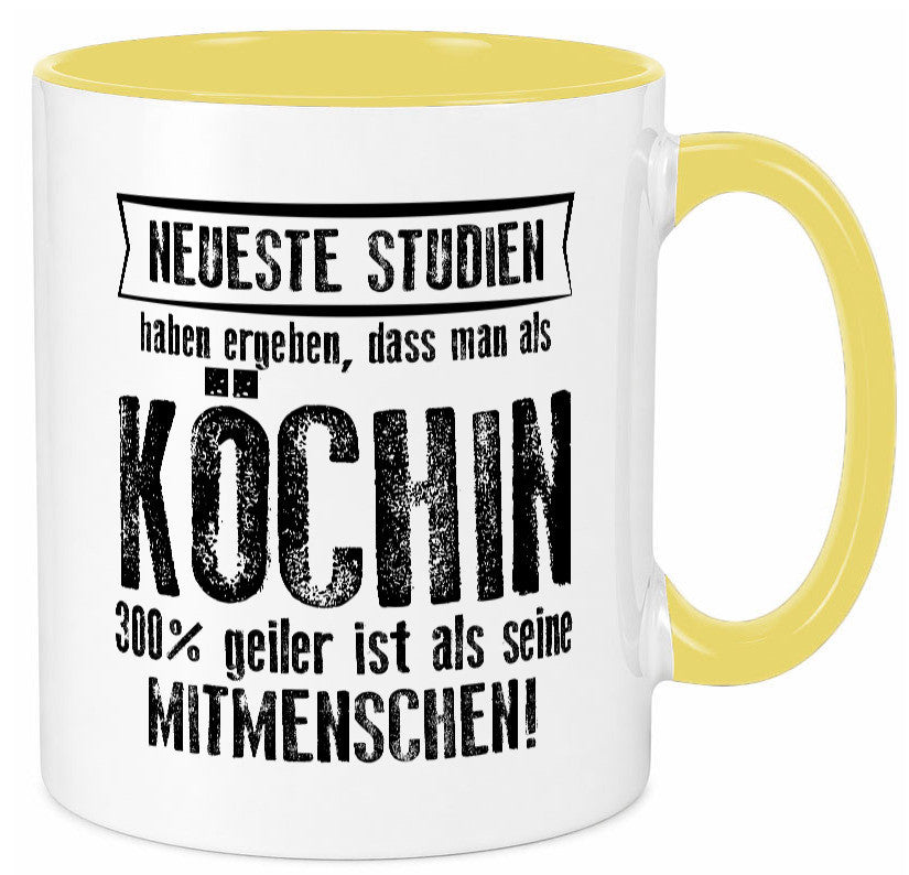 Neuste Studien: Köchin | Chefköchin Chefkoch Geschenk Arbeit Kollegen Büro Tasse
