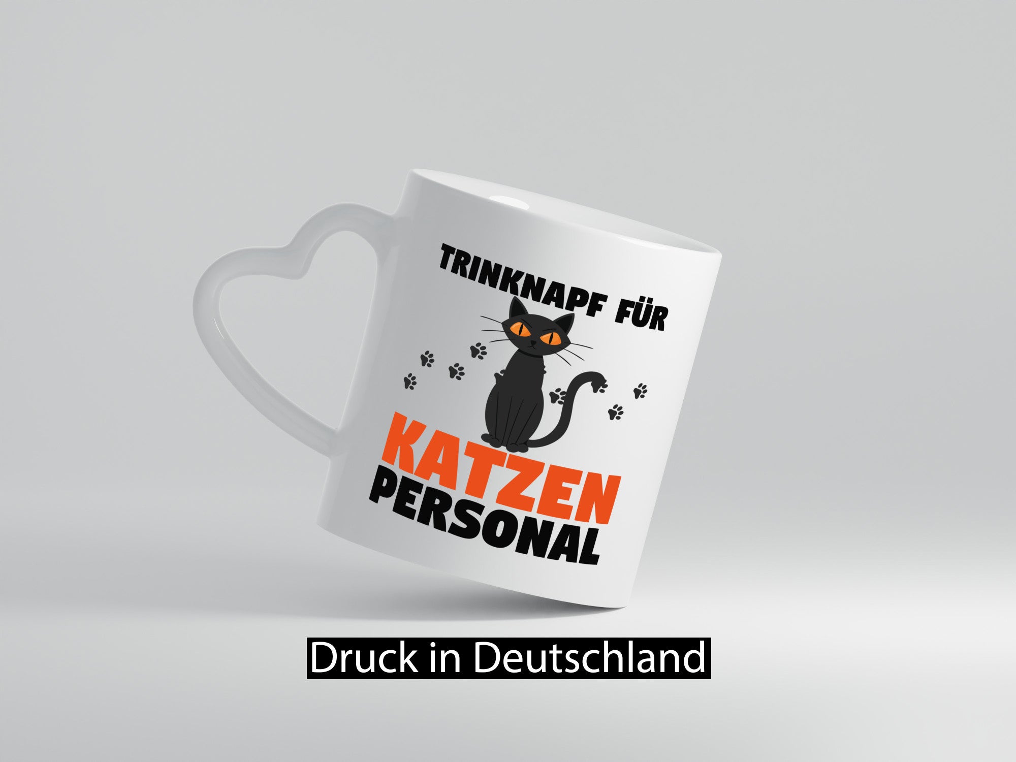 Katzen Personal | Katzenbesitzer Tasse Katze Humor Tierliebhaber Geschenkidee