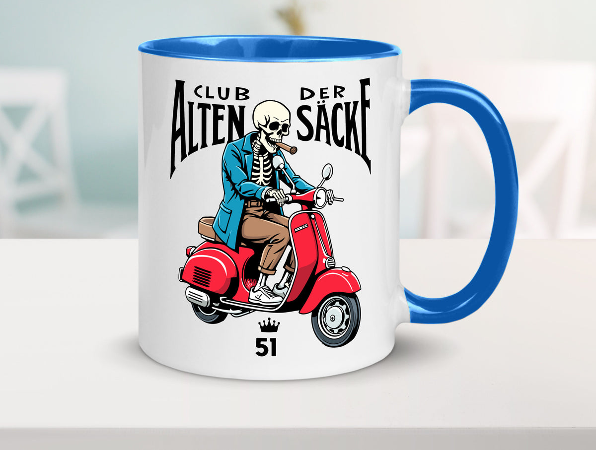 51. Geburtstag | 51 Jahre Club der alten Säcke Geschenk Geschenkidee lustiger Tasse